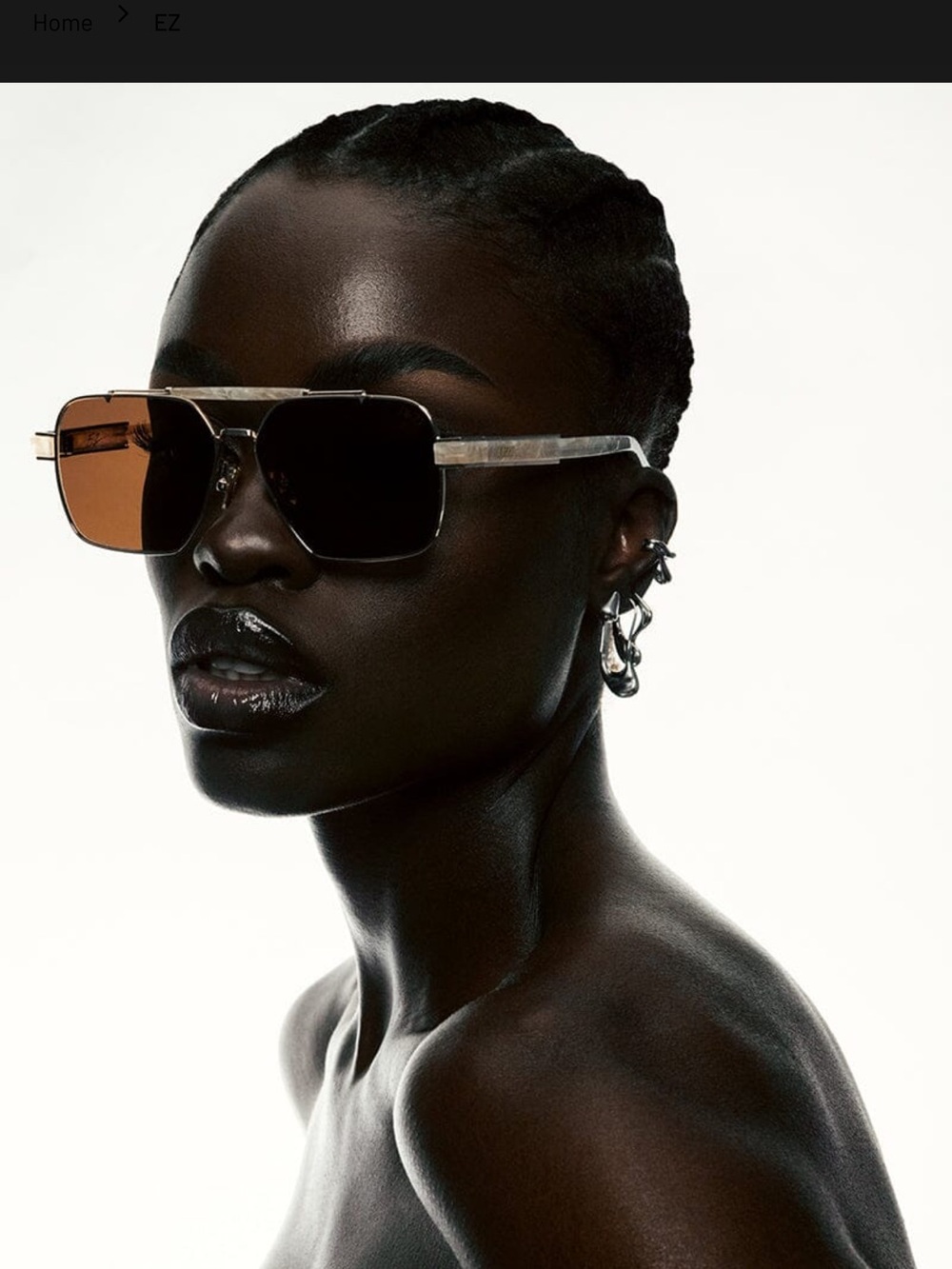 DEZI EZ Gold Frame Sunglasses - Brand New!